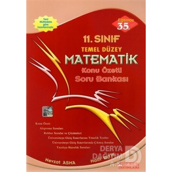 ESEN / 11.SINIF MATEMATİK TEMEL DÜZEY KÖ-SB 2019