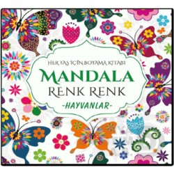 EVRENSEL /  MANDALA - HER YAŞ (RENK RENK HAYVANLAR)