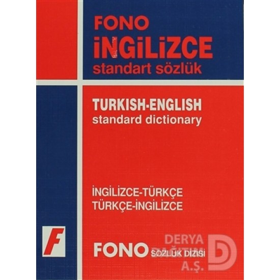 FONO / İNGİLİZCE STANDART SÖZLÜK