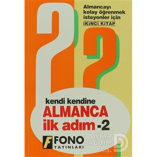 FONO / KENDİ KENDİNE ALMANCA İLK ADIM-2