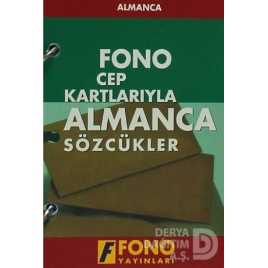 FONO / ALMANCA CEP KARTLARIYLA SÖZCÜKLER