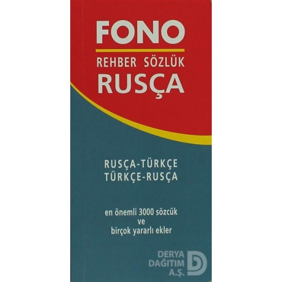 FONO / RUSÇA FONO / REHBER / SÖZLÜK