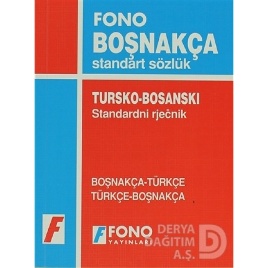 FONO / BOŞNAKÇA STANDART SÖZLÜK