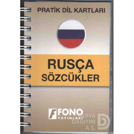 FONO / PRATİK DİL KARTLARI RUSÇA SÖZCÜKLER