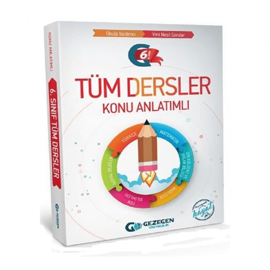 GEZEGEN / 6. SINIF TÜM DERSLER KONU ANLATIMLI