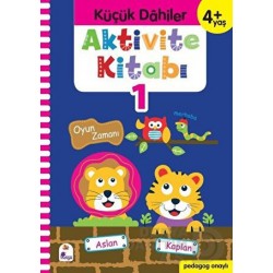 İNDİGO / KÜÇÜK DAHİLER AKTİVİTE KİTABI 1 -  4+ YAŞ