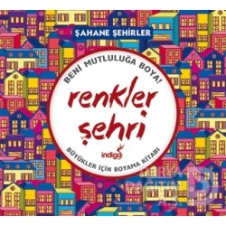 İNDİGO / RENKLER ŞEHRİ -  BÜYÜKLER İÇİN BOYAMA