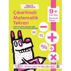 İŞBANKASI /  ÇIKARTMALI MATEMATİK TEKRARI -  9+ YAŞ (ÖDEVE YARDIMCI)