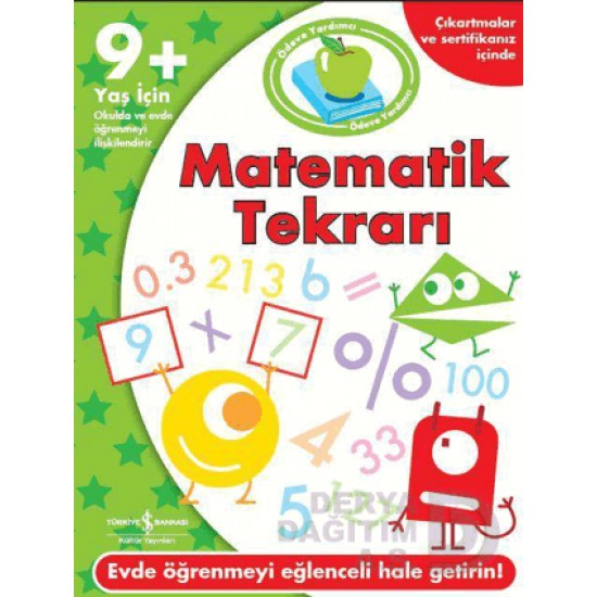 İŞBANKASI /  MATEMATİK TEKRARI - 9+ YAŞ (ÖDEVE YARDIMCI)