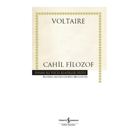 İŞBANKASI / HAY / CAHİL FİLOZOF - VOLTAIRE