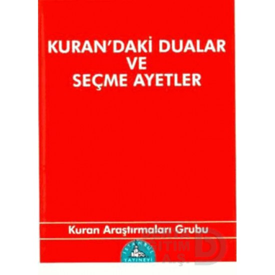 İSTANBUL / KURANDAKİ DUALAR VE SEÇME AYETLER