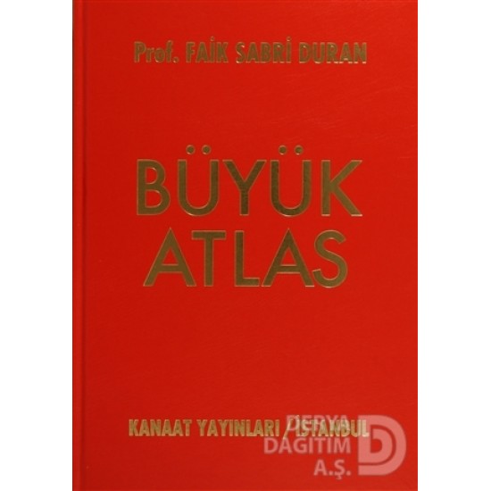 KANAAT / BÜYÜK ATLAS  (GOLDEN ) CİLTLİ