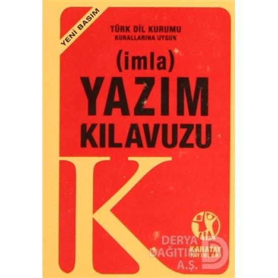 KARATAY / YAZIM KLAVUZU (İMLA PLASTİK KAPAK )