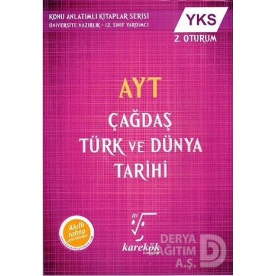 KAREKÖK / AYT ÇAĞDAŞ TÜRK VE DÜNYA TARİHİ KA