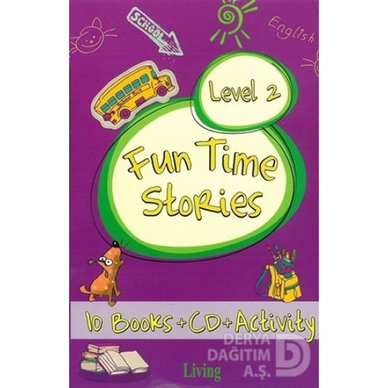 LİVİNG / LEVEL 2 FUN TIME STORİES 10 BOOKS