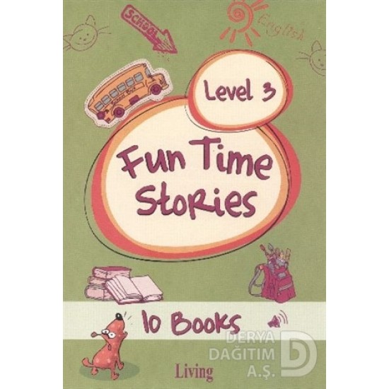 LİVİNG / LEVEL 3 FUN TIME STORİES 10 BOOKS