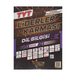 LİDERLER KARMASI /  TYT DİL BİLGİSİ (20 YAYIN 40 DENEME)