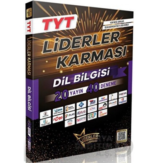 LİDERLER KARMASI /  TYT DİL BİLGİSİ (20 YAYIN 40 DENEME)