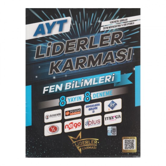 LİDERLER KARMASI / ATY FEN BİLİMLERİ 8 YAYIN 8 DENEME LİDERLER KARMASI / ATY FEN BİLİMLERİ 8 YAYIN 8 DENEME
