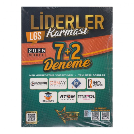 LİDERLER KARMASI /   LGS 7 + 2 DENEMELERİ