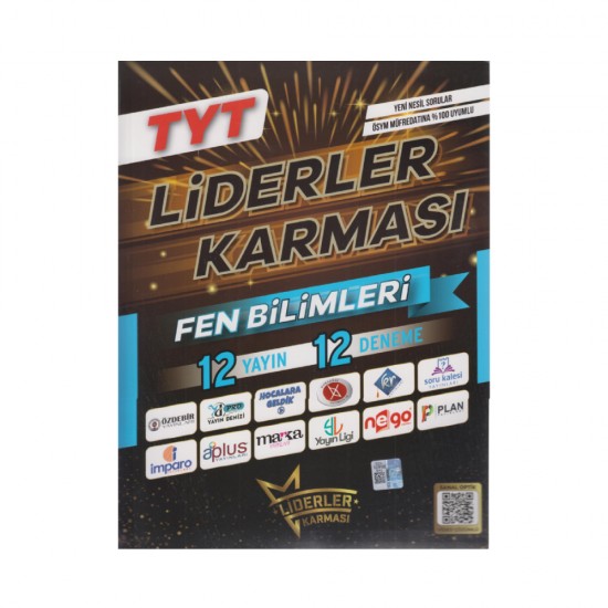 LİDERLER KARMASI / TYT FEN BİLİMLER 12 YAYIN 12 DENEME LİDERLER KARMASI / TYT FEN BİLİMLER 12 YAYIN 12 DENEME