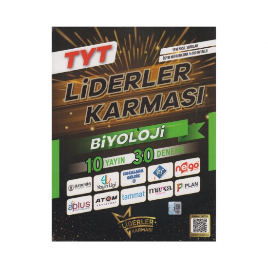 LİDERLER KARMASI / TYT BİYOLOJİ 10 YAYIN 30 DENEME LİDERLER KARMASI / TYT BİYOLOJİ 10 YAYIN 30 DENEME