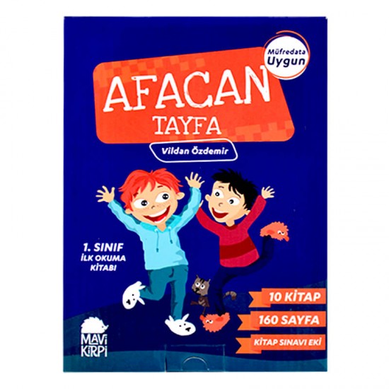 MAVİ KİRPİ / AFACAN TAYFA 1 . SINIF (10 KİTAP)