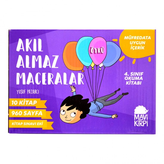 MAVİ KİRPİ / AKIL ALMAZ MACERALAR 4. SINIF İÇİN