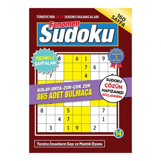 MAXİ YAYINCILIK /  FENOMEN SUDOKU - 14