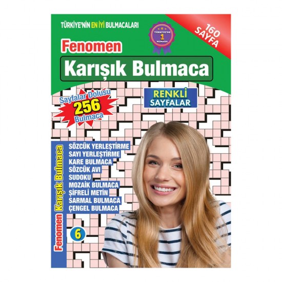 MAXİ YAYINCILIK /  FENOMEN KARIŞIK BULMACA - 6
