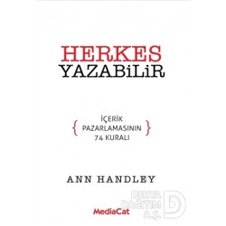 MEDİACAT / HERKES YAZABİLİR / ANN HANDLEY