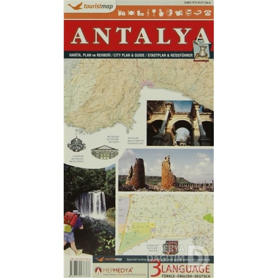 MEPMEDYA / TOURİSTMAP ANTALYA HARİTA VE REHBERİ