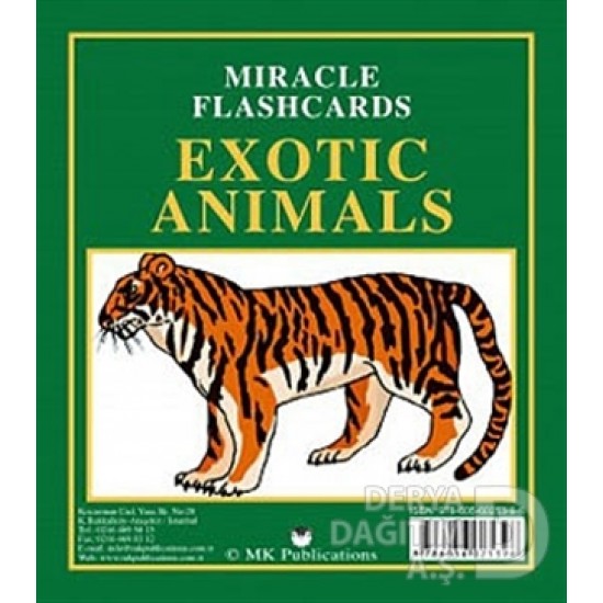 MK / MIRACLE FLASHCARDS EXOTIC ANIMAL