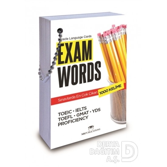 MK / MİRACLE LANGUAGE CARDS - EXAM WORDS