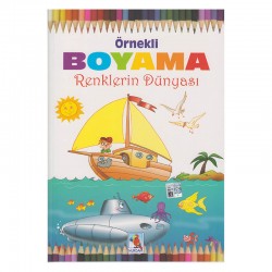 NURDAN /ÖRNEKLİ BOYAMA-RENKLERİN DÜNYASI