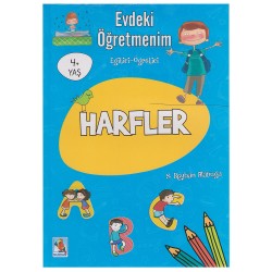 NURDAN /EVDEKİ ÖĞRETMENİM-HARFLER ETKİNLİK KİTABI