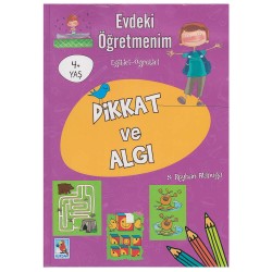NURDAN /EVDEKİ ÖĞRETMENİM-DİKKAT VE ALGI ETKİNLİK KİTABI