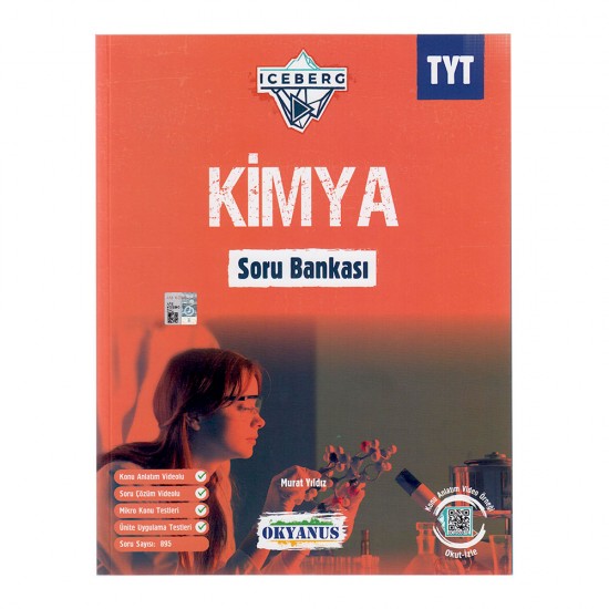 OKYANUS / TYT ICEBERG KİMYA SORU BANKASI TÜMÜ.ÇÖZ.VİDEOLU