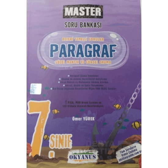 OKYANUS /   7. SINIF PARAGRAF MASTER SORU BANKASI