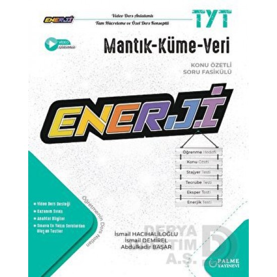 PALME /   TYT ENERJİ MANTIK KÜME VERİ