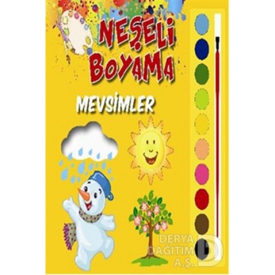 PARILTI / NEŞELİ BOYAMA / MEVSİMLER