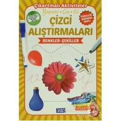 PARILTI / ÇİZGİ ALIŞTIRMALARI -RENKLER - ŞEKİLLER