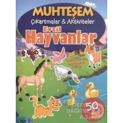 PARILTI / MUHTEŞEM ÇIKARTMALAR  EVCİL HAYVANLAR
