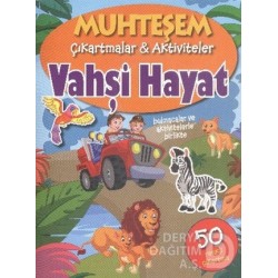 PARILTI / MUHTEŞEM ÇIKARTMALAR VAHŞİ HAYAT
