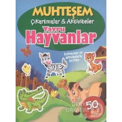 PARILTI / MUHTEŞEM ÇIKARTMALI YAVRU HAYVANLAR