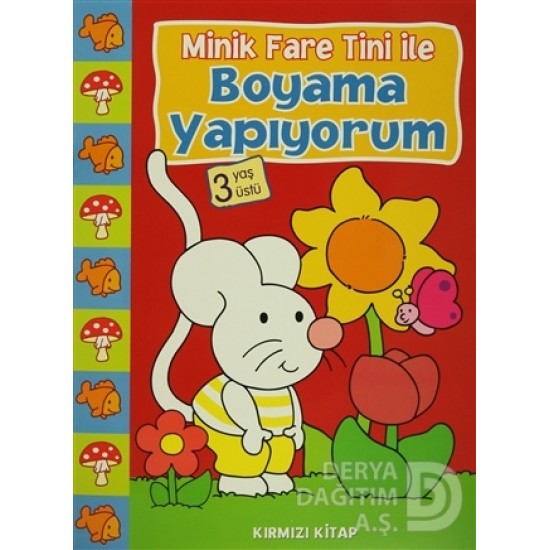 PARILTI / MİNİK FARE TİNİ İLE BOYAMA YAPIYORUM KIR