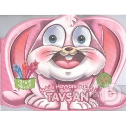 PARILTI / ŞEKİLLİ HAYVANLAR SERİSİ - TAVŞAN