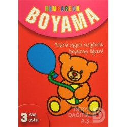 PARILTI / RENGARENK BOYAMA 3 YAŞ ÜSTÜ
