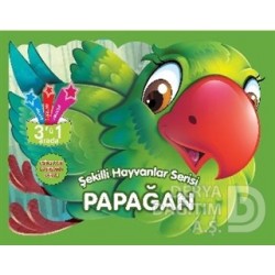 PARILTI / ŞEKİLLİ HAYVANLAR SERİSİ - PAPAĞAN