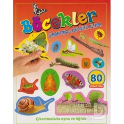 PARILTI / BÖCEKLER -  ÇIKARTMA AKTİVİTE KİTABI